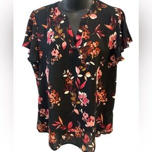 Maurice’s Atwood Flutter Sleeve Blouse